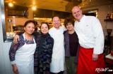 Alice Waters, Joan Nathan 'Horse' Around At The Source's '14 Chinese New Year Kick-Off Reception